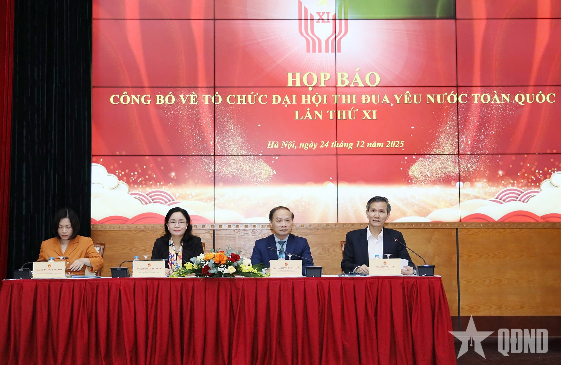 Họp báo công bố về tổ chức Đại hội Thi đua yêu nước toàn quốc lần thứ XI